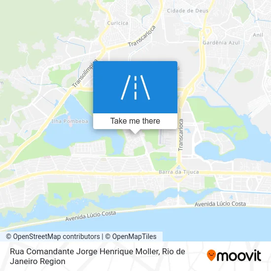 Rua Comandante Jorge Henrique Moller map