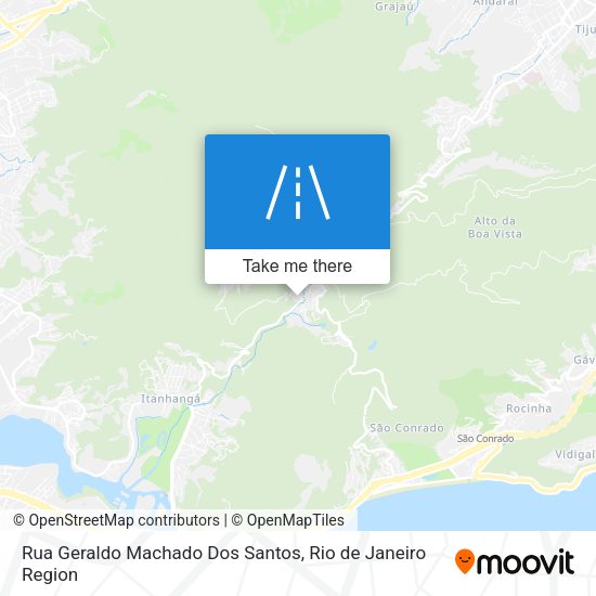 Rua Geraldo Machado Dos Santos map