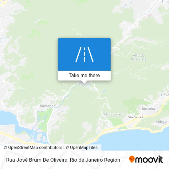 Rua José Brum De Oliveira map