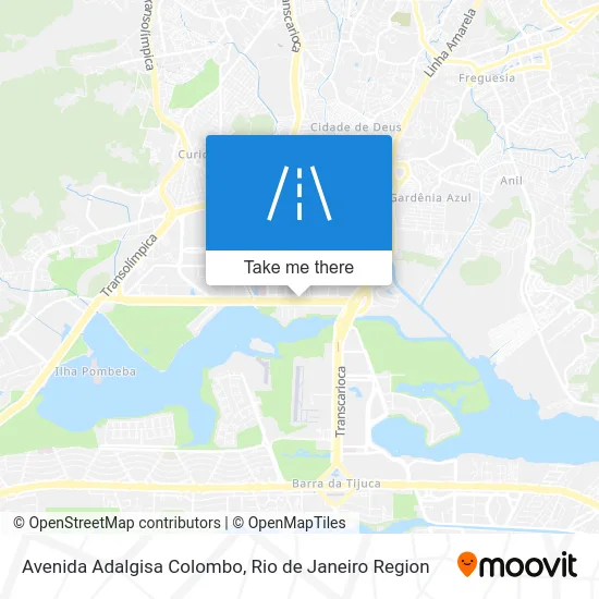 Avenida Adalgisa Colombo map