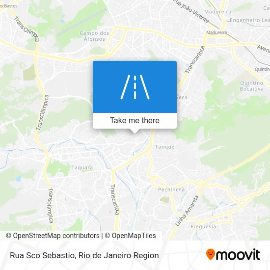 Rua Sco Sebastio map