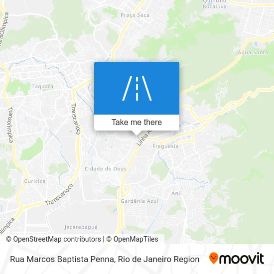 Rua Marcos Baptista Penna map