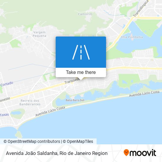 Avenida João Saldanha map