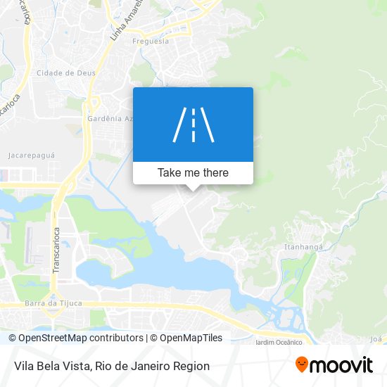 Vila Bela Vista map