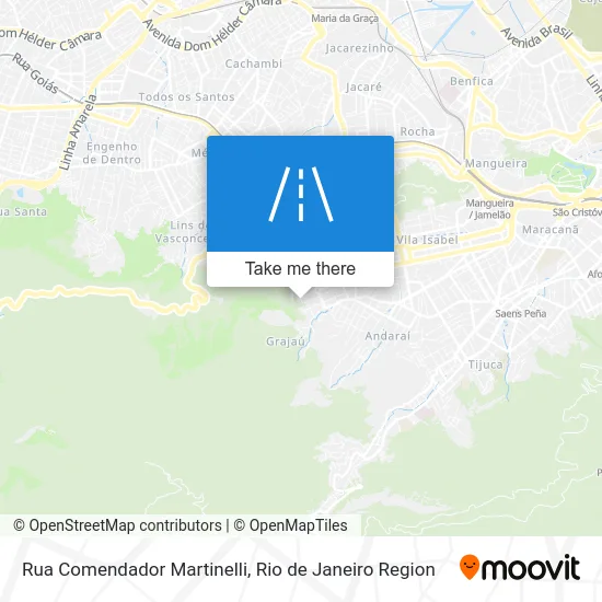 Rua Comendador Martinelli map