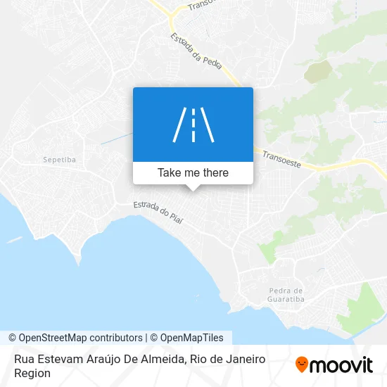 Rua Estevam Araújo De Almeida map
