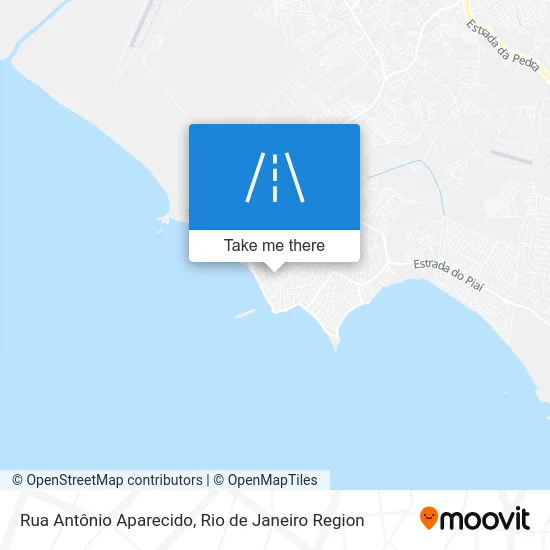 Rua Antônio Aparecido map