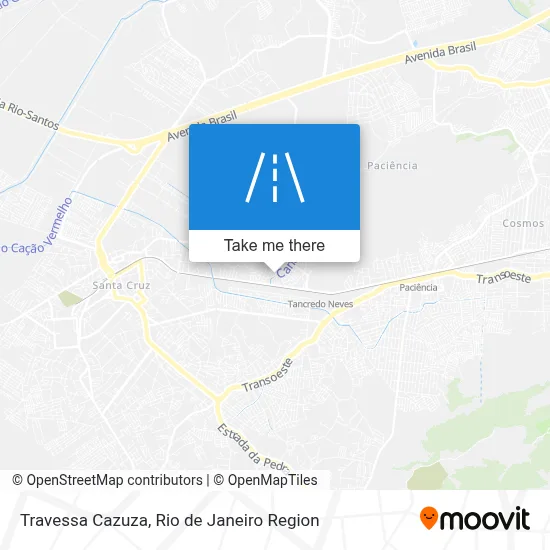 Travessa Cazuza map