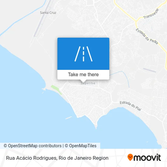 Rua Acácio Rodrigues map