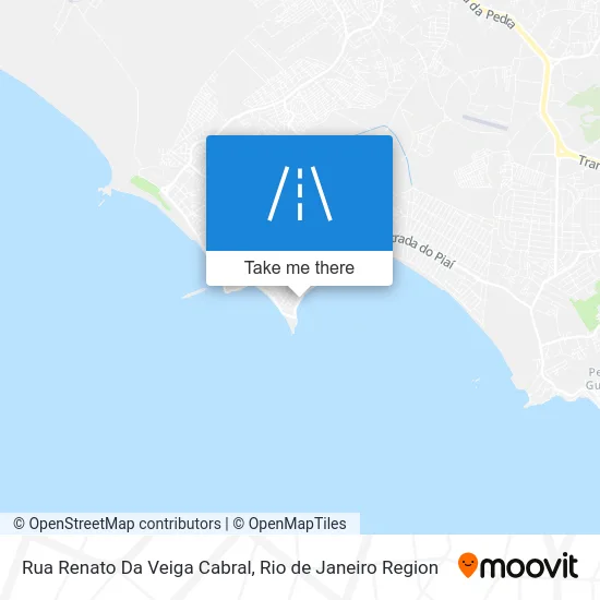 Rua Renato Da Veiga Cabral map