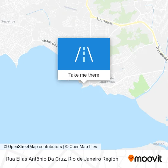 Rua Elias Antônio Da Cruz map
