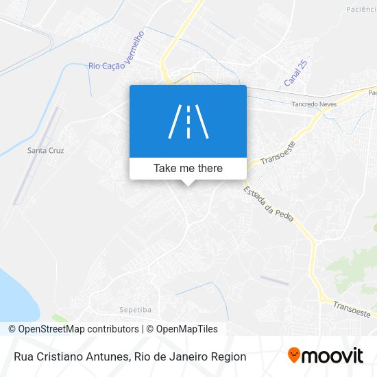 Rua Cristiano Antunes map