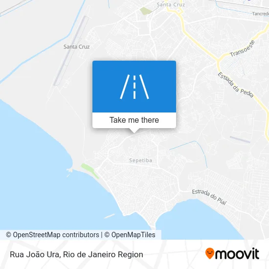 Rua João Ura map