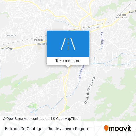 Estrada Do Cantagalo map
