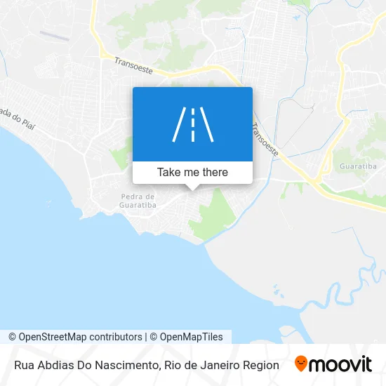 Rua Abdias Do Nascimento map