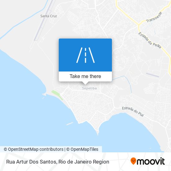 Rua Artur Dos Santos map