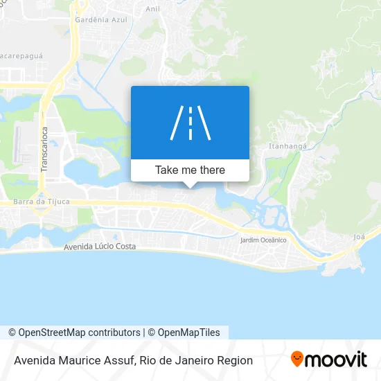 Avenida Maurice Assuf map