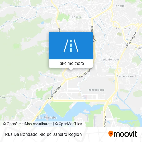 Rua Da Bondade map