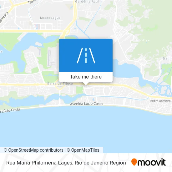 Rua Maria Philomena Lages map