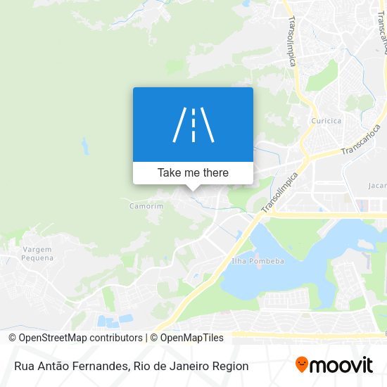 Rua Antão Fernandes map