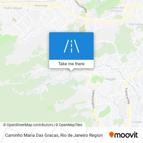 Caminho Maria Das Gracas map