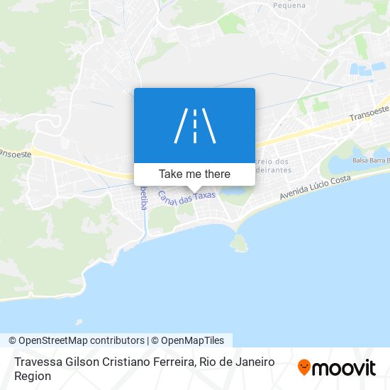 Mapa Travessa Gilson Cristiano Ferreira