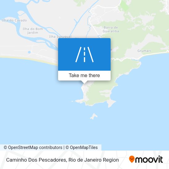 Caminho Dos Pescadores map