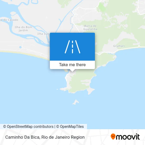 Caminho Da Bica map