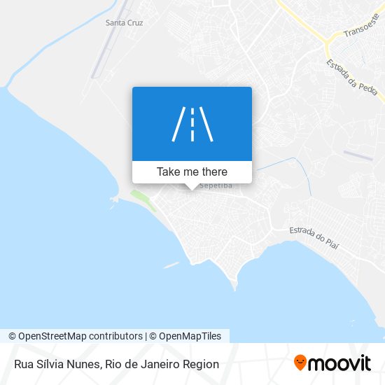 Mapa Rua Sílvia Nunes