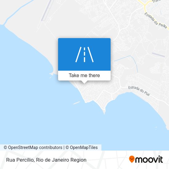 Rua Percílio map