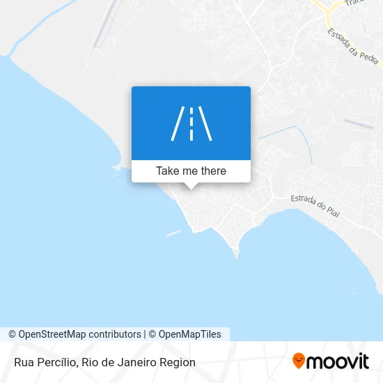Rua Percílio map