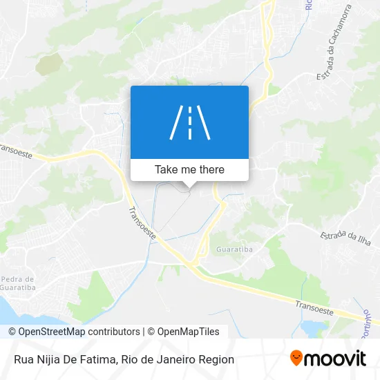 Rua Nijia De Fatima map