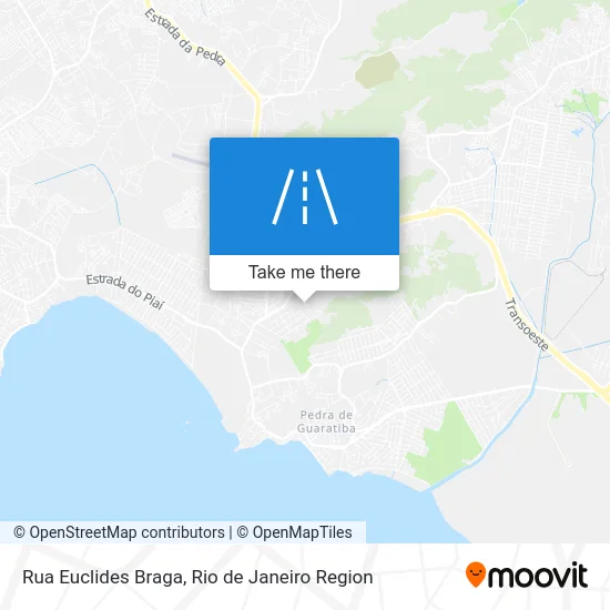 Rua Euclides Braga map