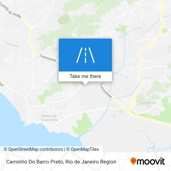 Caminho Do Barro Preto map