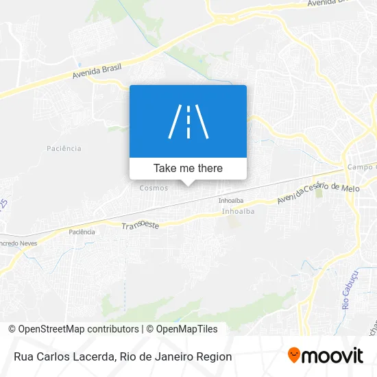 Rua Carlos Lacerda map