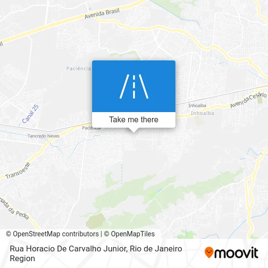 Rua Horacio De Carvalho Junior map
