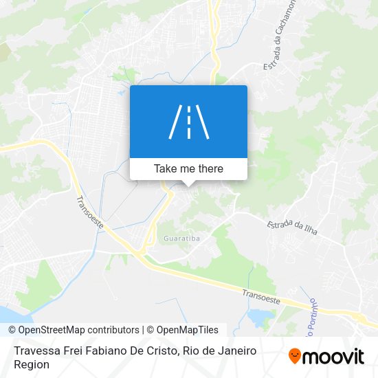 Travessa Frei Fabiano De Cristo map
