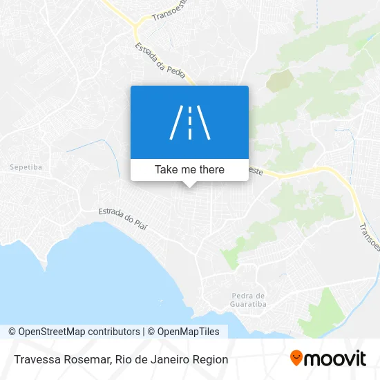 Travessa Rosemar map