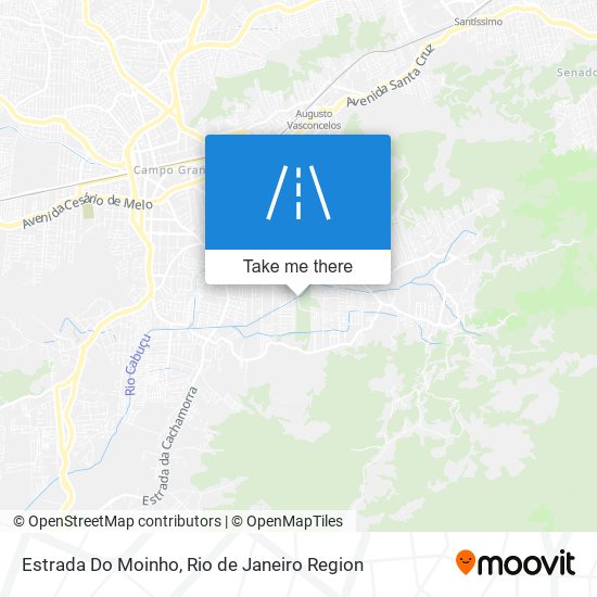 Estrada Do Moinho map