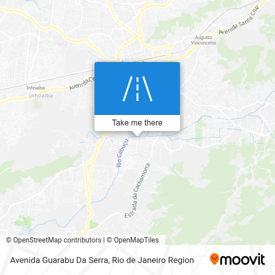 Avenida Guarabu Da Serra map