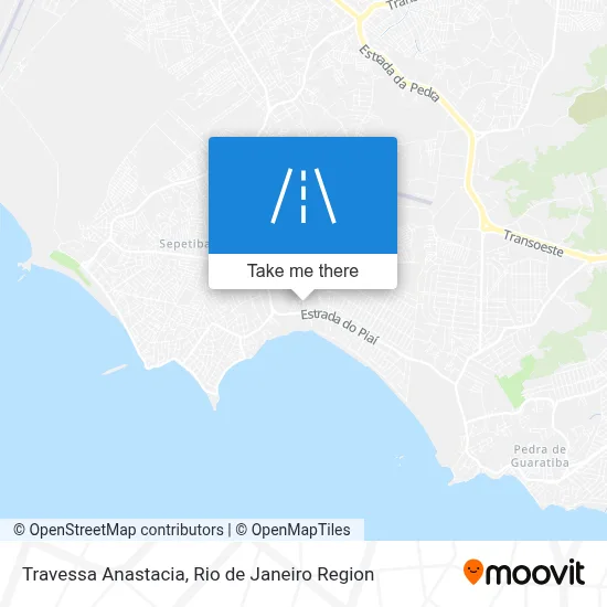 Travessa Anastacia map