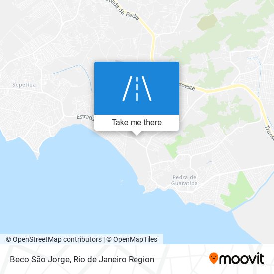 Beco São Jorge map