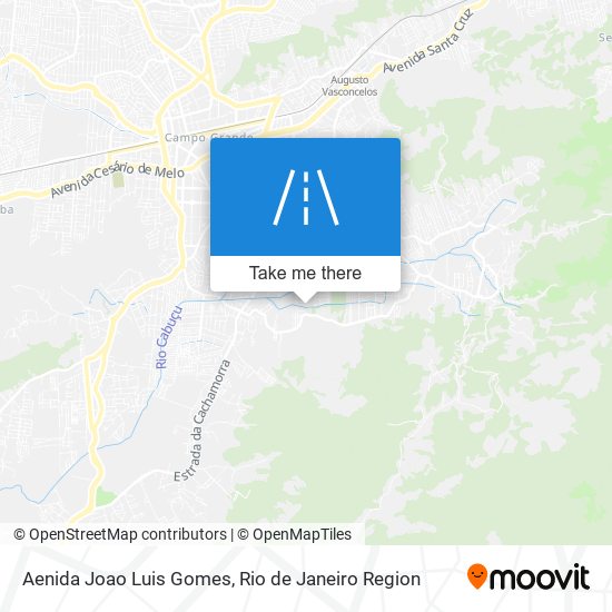Mapa Aenida Joao Luis Gomes