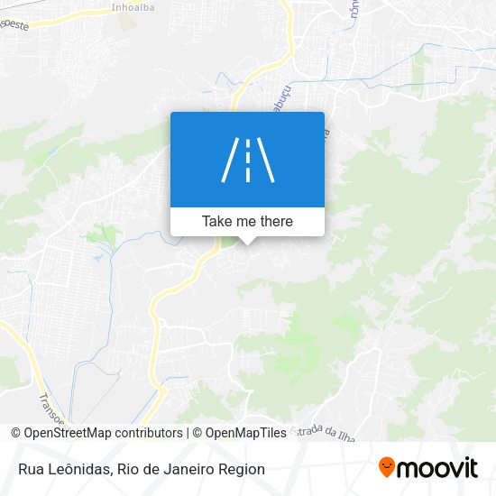 Rua Leônidas map