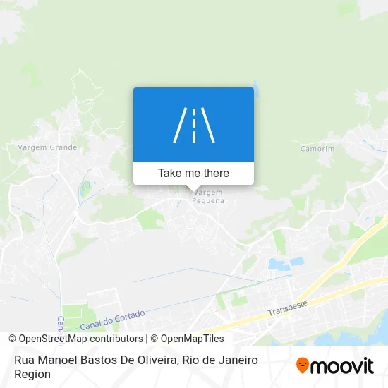 Rua Manoel Bastos De Oliveira map