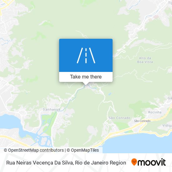 Rua Neiras Vecença Da Silva map