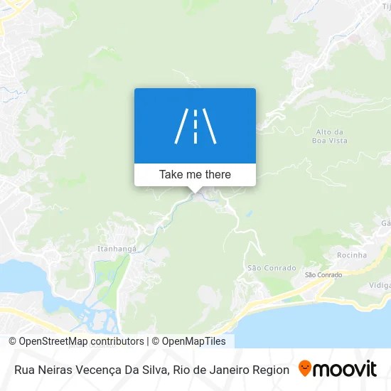 Rua Neiras Vecença Da Silva map