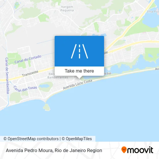 Avenida Pedro Moura map