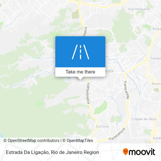 Estrada Da Ligação map