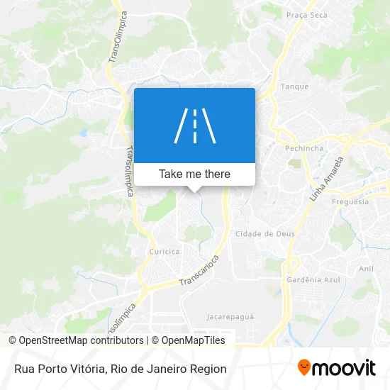 Rua Porto Vitória map